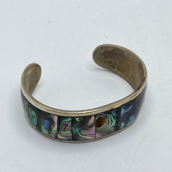 Mexican Abalone Shell Bracelet - Picture 6 of 9